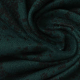 Black Abstract Chunky Knit, Polyester, 269 gsm — photo 1