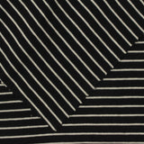 Black Horizontal-Stripe Rib Knit, 240 gsm, 150 cm, ref EF-240289 — photo 1