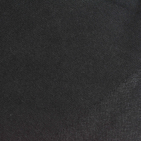 Dark Grey Heather French Terry, Poly-Viscose