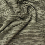 Dark Grey Stripe Jersey Knit, Poly-Viscose — photo 1
