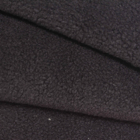 Polyester Fleece Fabric, 430 gsm, 160 cm — Grey