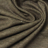 Heathered Brown Marl Piqué Knit, Viscose-Nylon — photo 1