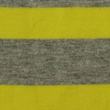Yellow Horizontal-Stripe Jersey Knit, Cotton, 160 gsm — photo 1