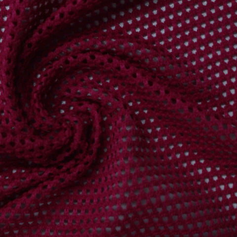 Mesh Fabric, 108 gsm, 175 cm — Red