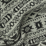 Black Bands Interlock Knit, Polyester, 315 gsm — photo 1