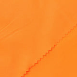 100% Polyester Peachskin Fabric, 126 gsm, 150 cm — Orange — photo 1