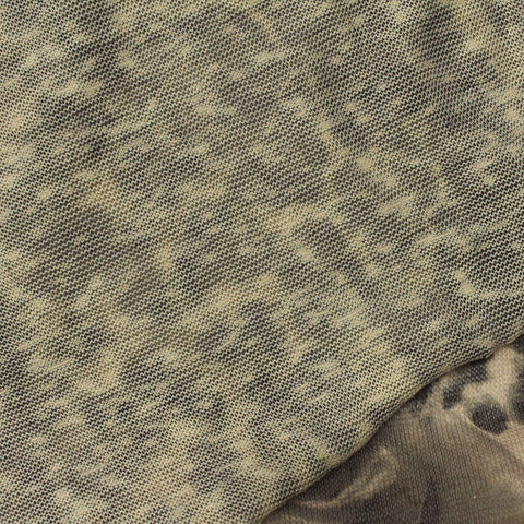 Dark Brown Camo Knit, Polyester