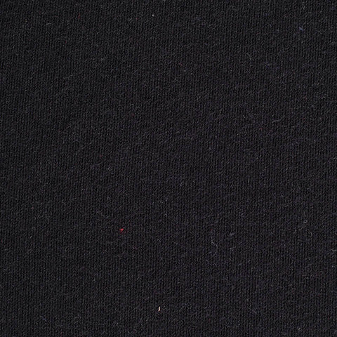 Polyester Viscose Stretch Jersey Knit Fabric, 275 gsm — Black
