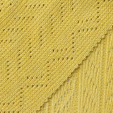 Yellow Openwork-Diamond Chenille, Polyester — photo 1