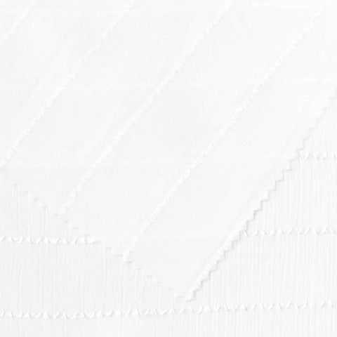 100% Polyester Chiffon Fabric, 90 gsm, 145 cm — White