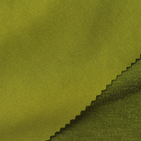 Green Marl Linen-Look, Polyester, 245 gsm