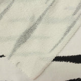 Black Zebra French Terry, Polyester — photo 1