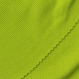 Cotton Polyester Stretch Rib Knit Fabric, 240 gsm, 135 cm — Green — photo 1