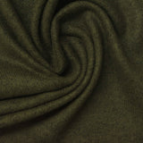 Dark Olive Marl Chunky Knit, Viscose-Poly, 230 gsm — photo 1