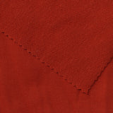 Polyester Cotton Stretch Piqué Knit Fabric, 290 gsm — Red — photo 1