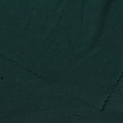 Polyester Cotton Jersey Knit Fabric, 140 gsm, 162 cm — Green