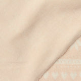 Light Pink Hearts Jacquard, Viscose-Poly — photo 1