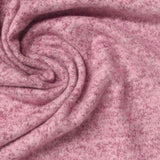 Pink Marl Chunky Knit, Poly-Viscose, 240 gsm — photo 1