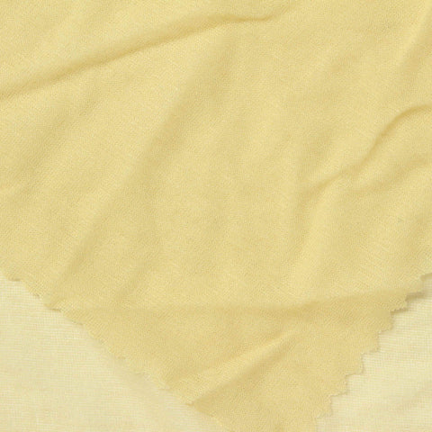100% Polyester Chiffon Fabric, 70 gsm, 150 cm — Yellow
