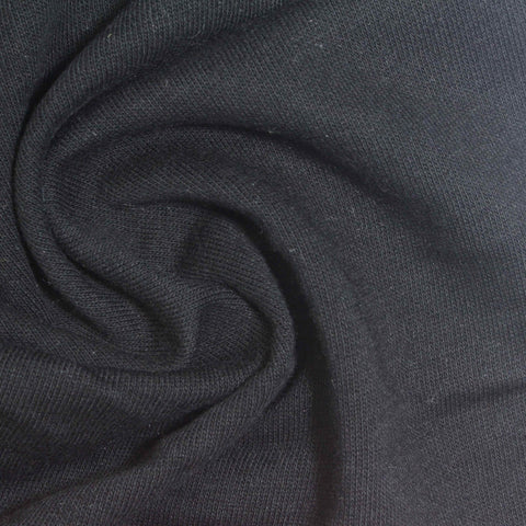 Cotton Viscose French Terry Fabric, 260 gsm, 160 cm — Grey