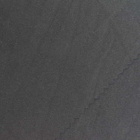 Brushed Polyester Stretch Sateen Fabric, 260 gsm, 155 cm — Grey