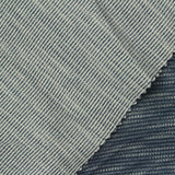 Dark Blue Marl Interlock Knit, Poly-Viscose, 260 gsm — photo 1