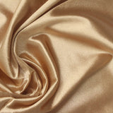 Polyester Stretch Satin Fabric, 150 gsm, 160 cm — Beige — photo 1