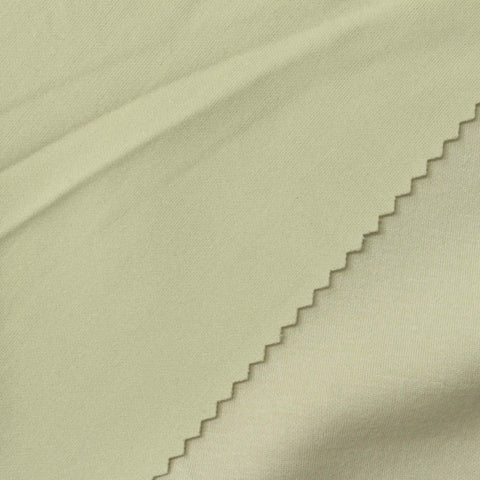 Nylon Viscose Stretch Scuba Knit Fabric, 280 gsm, 155 cm — Khaki