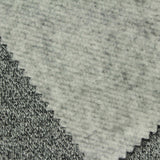 Black Marl French Terry, Cotton-Poly, 265 gsm — photo 1