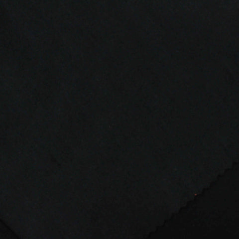Polyester Stretch Jersey Knit Fabric, 90 gsm, 160 cm — Black