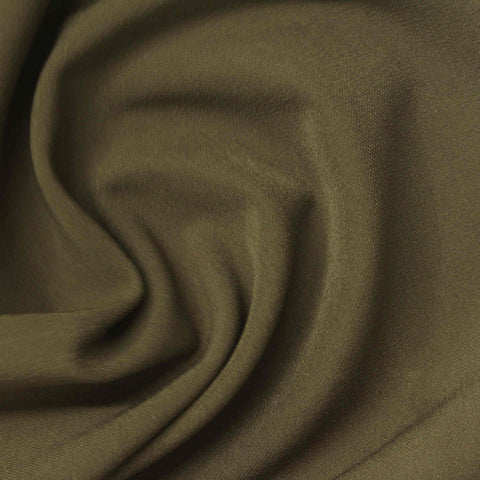 Polyester Stretch Twill Fabric, 275 gsm, 145 cm — Khaki