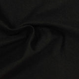 100% Polyester Knit Fabric, 142 gsm — Black — photo 1