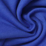 Brushed Cotton Polyester French Terry Fabric, 260 gsm, 175 cm — Blue — photo 1