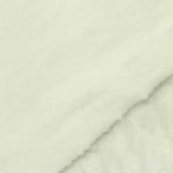 Cream Tone-on-Tone Floral Interlock Knit, Polyester — photo 1