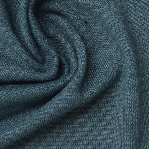 Blue-Green Marl Chunky Knit, Polyester