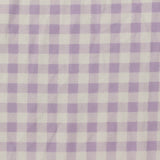 Light Purple Gingham Milk Silk Knit, Polyester — photo 1