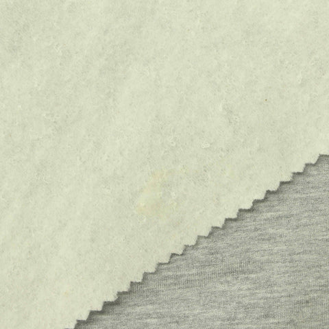 Heather Grey Marl French Terry, Viscose-Cotton
