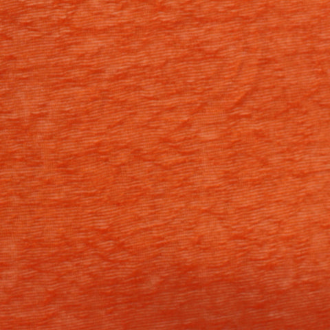Viscose Polyester Chunky Knit Fabric, 120 gsm, 160 cm — Orange
