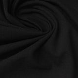 Polyester Nylon Blend Stretch Warp Knit Fabric, 160 gsm, 160 cm — Black — photo 1