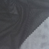 Polyester Stretch Mesh Fabric, 110 gsm, 136 cm — Grey — photo 1