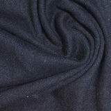 Brushed Viscose Polyester Stretch Chunky Knit Fabric, 210 gsm, 160 cm — Navy — photo 1