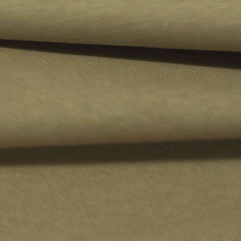 Polyester Cotton Scuba Knit Fabric, 400 gsm, 180 cm — Khaki