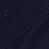 Viscose Stretch Rib Knit Fabric, 285 gsm, 135 cm — Navy — photo 1