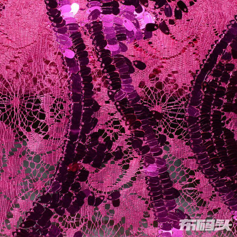 100% Polyester Knit Fabric, 220 gsm, 140 cm — Purple