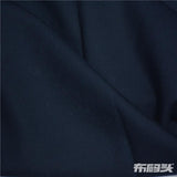 Polyester Viscose Woven Fabric, 185 gsm — Navy — photo 1