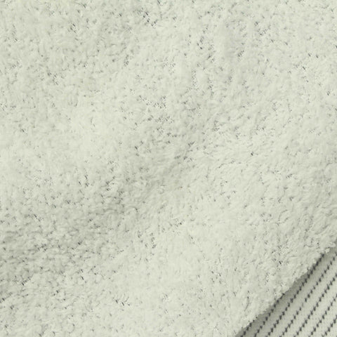 White Diagonal-Stripe Knit, Polyester