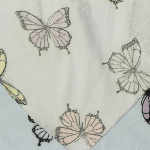 Yellow Butterflies Milk Silk Knit, Polyester