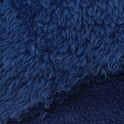 100% Polyester Minky Fabric, 270 gsm, 160 cm — Navy
