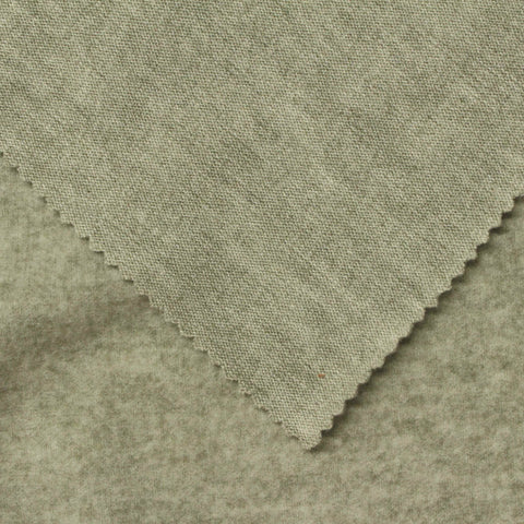 Muted Green Marl Chunky Knit, Polyester