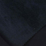 Polyester Stretch Velvet Fabric, 550 gsm, 150 cm — Black — photo 1